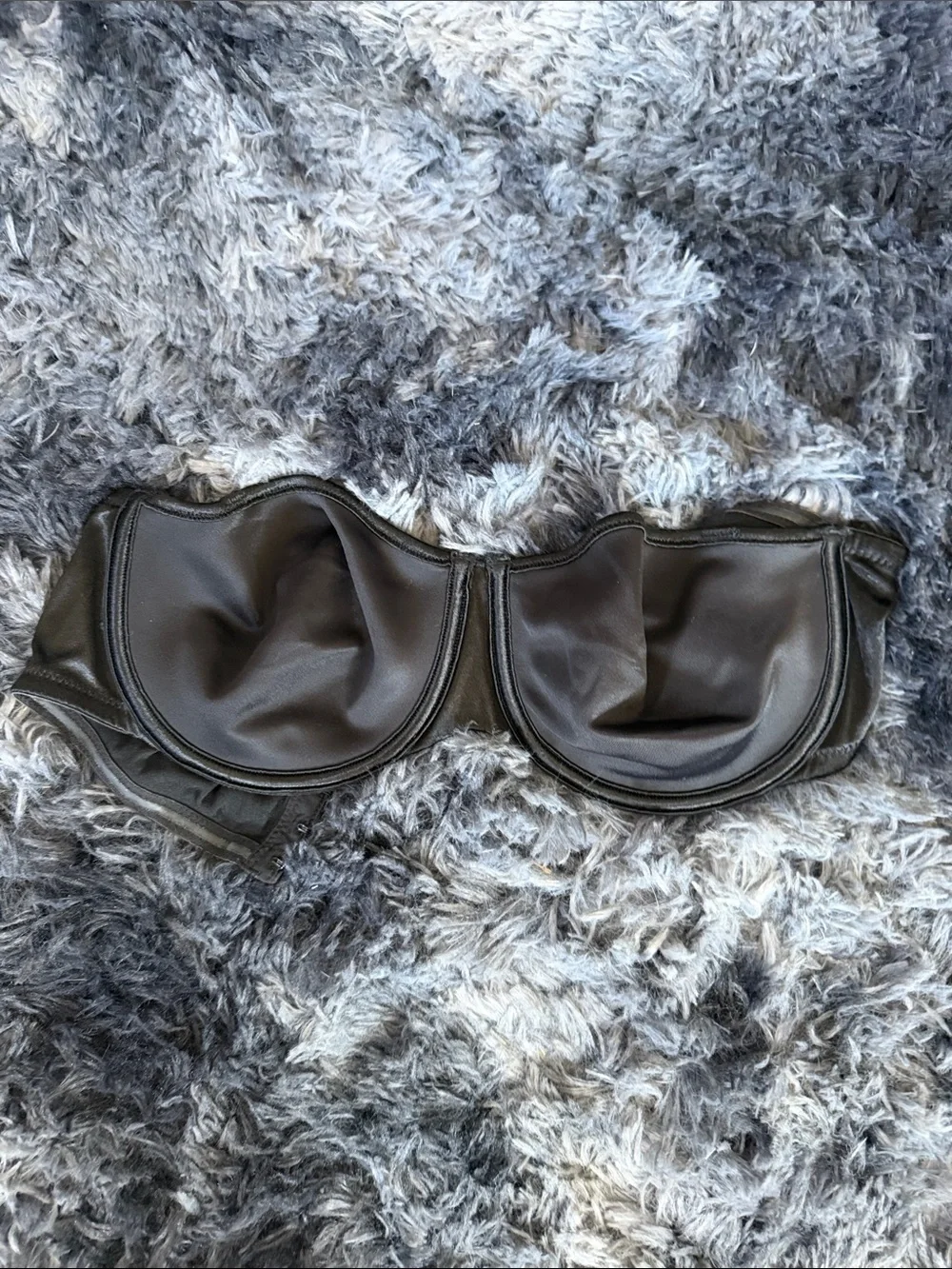 Victoria's Secret Black Strapless Underwire Bra